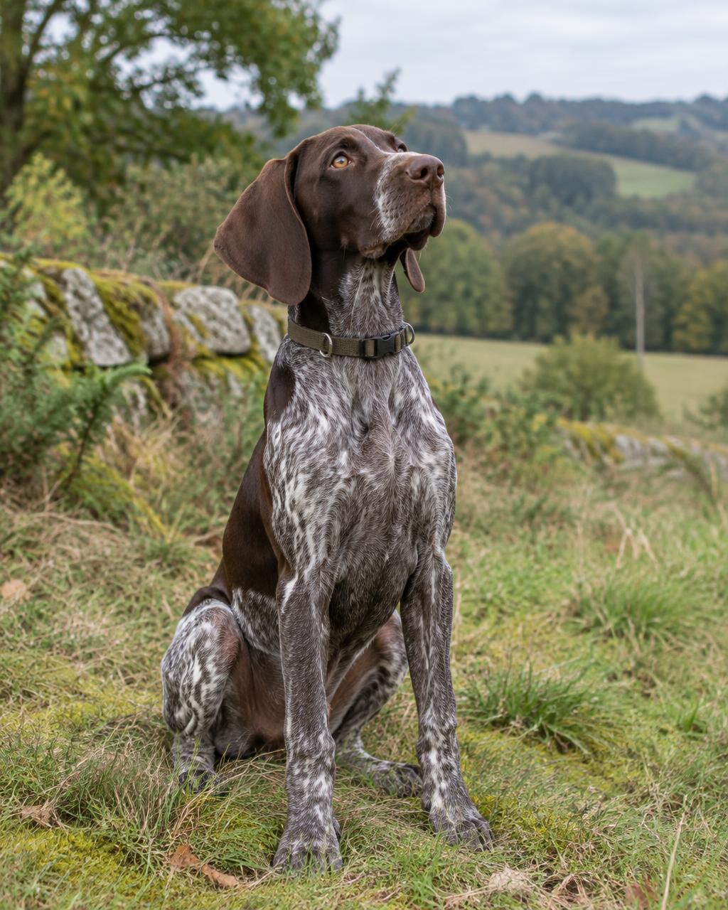 Chien attentif lors d'une séance d'éducation canine en Creuse